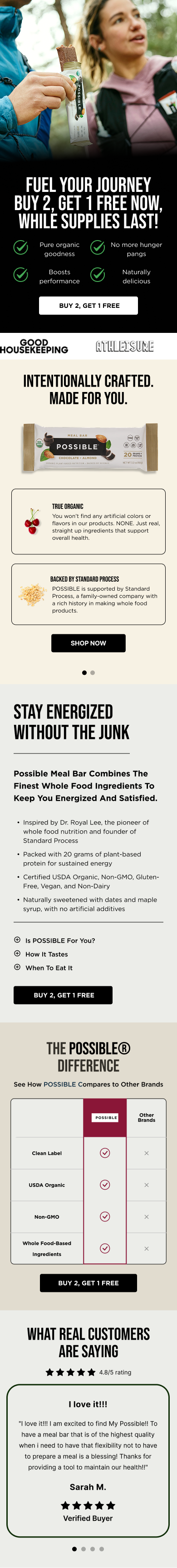 Buy 2 Get 1 Free Campaign — Mobile