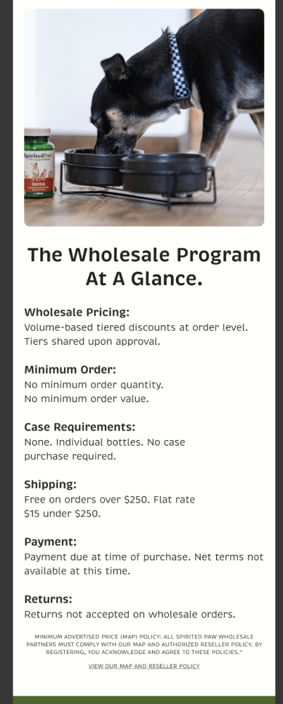 Mobile Wholesale Page